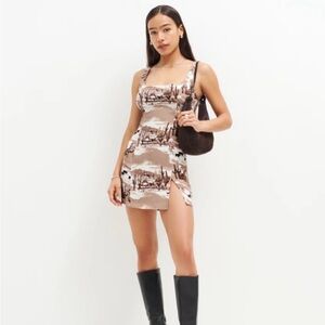 Reformation Noha Dress Size 0 in “Ranchera” Western Print Festival